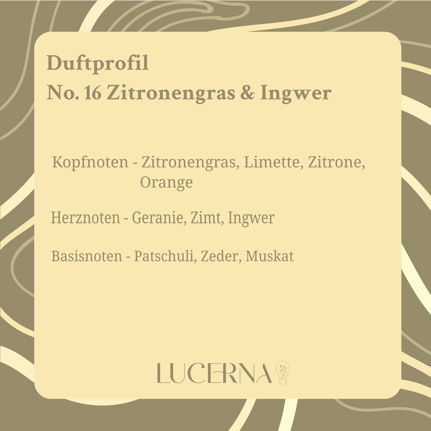 No. 16 Zitronengras & Ingwer